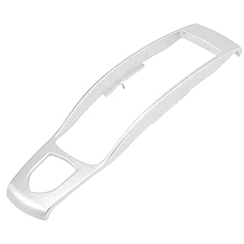 MACHSWON Key Shells Silver Tone Car Remote Key Fob Case Cover Shell Trim Plastic for Porsche Cayenne Panamera Macan
