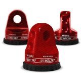 Factor 55ProLink Loaded Shackle Mount with Titanium Pin and Rubber Guard Red Jeep Wrangler 1987-13 00015-01 by Factor 55