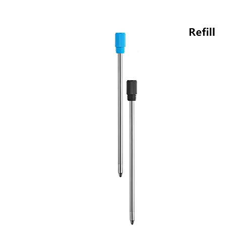 Falytemow 6 in 1 Multi Tool Tech Pen Multifunction as 0.7mm Black Ballpoint Pen Touchscreen Stylus Ruler Level Flathead and Phillips Screwdriver Cool Pen for Christmas or Valentine Gift (1pcs Blue)