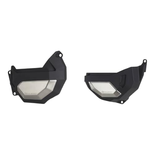POLISPORT 91111 - Kit Protección Tapas de Motor Honda CRF 1100 L Africa Twin 20-23 en color Negro