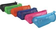 Mesh Pencil Case PC-804 AD Design - Color May Very
