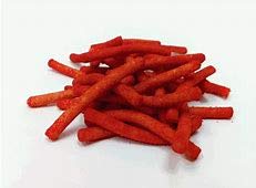 BARCEL, CHURRITOS FUEGO, HOT CHILI PEPPER & LIME CORN SNACK STIX, 4 OUNCE