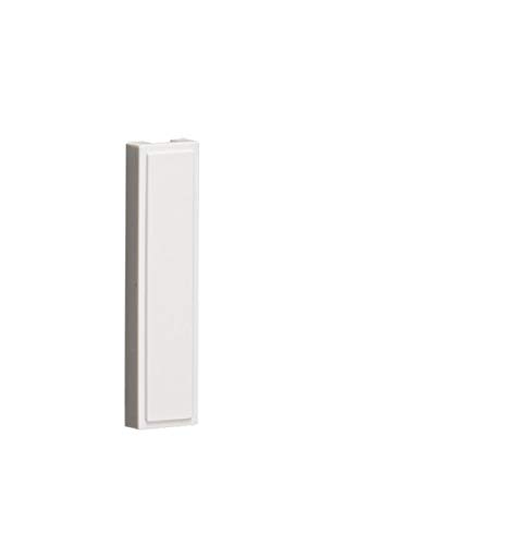 Pack of 10 - Quarter Blanking Modules (12.5 x 50mm) - White