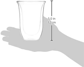 5513214611 Pack de 2 Verre à café latte isolé 330ml
