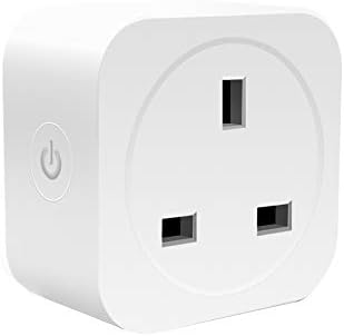 Smart Plug Smart Home Devices, Works with Alexa, Google Home and IFTTT, WiFi Energy Monitoring Mini Outlet with Timer, No Hub Required, White