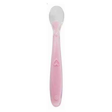 SanNap Pink Spoon Soft Silicone Tip Made from Non Toxic Materials BPA Free