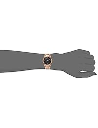 Citizen "Eco-Drive cuarzo acero inoxidable reloj casual de la mujer, color: rosa (Modelo: fe2093 - 54E)