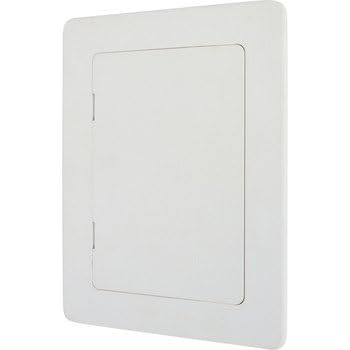Wallo 5 X 7-Inch Plastic Access Door, Reinforced Hinged Access Panel for Drywall Walls and Ceilings. Perfect for Providing Service Area for Plumbing/Wiring Applications and Electrical Access Panels