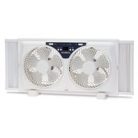 Homebasix 882357 Window Fan 9 In. Reversible White