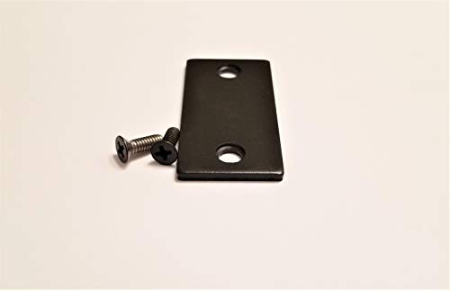 Door Strike Filler Plate | Cylindrical Lock Prep | Mortise Filler | Strike Plate Replacement Hardware | Tuff Strike (Oil Rubbed Bronze)