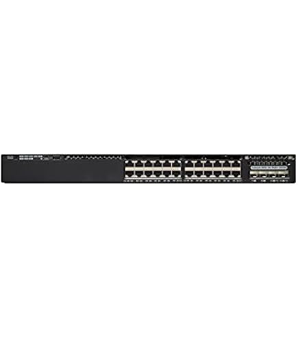 Cisco Catalyst 3650 Switch WS-C3650-24PDM-S - 24 Ports PoE+ 1Gb, 4 Ports SFP 10Gb - Renewed