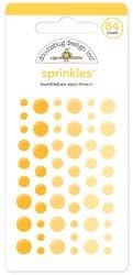 Bulk Buy: Doodlebug Designs (3-Pack) Sprinkles Adhesive Glossy Enamel Embellishments Bumblebee Dots 54/Pkg MONOS-4008