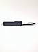 OTF Mid-Size Dbl Action Safety Knife Drop Point Textured Blk