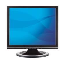 CHEAP BLACK / SILVER ADJUSTABLE HP 15 INCH TFT LCD FLAT MONITOR DISPLAY A GRADE CONDITION 