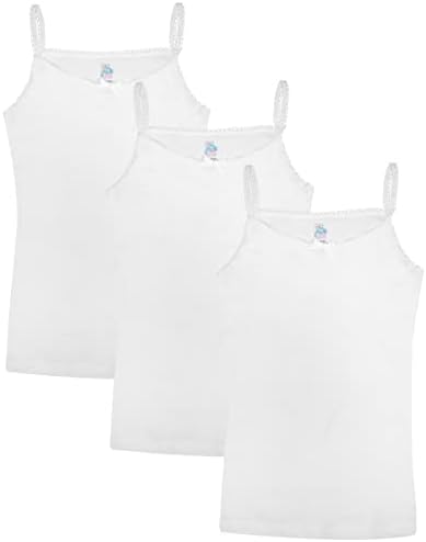 トップス jentlouis Neck Piercing Tank Top white Amazon.com: Jack & Jill Girls Undershirts - Cami Tank Top - White