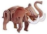 Noodle Your IQ: 3D Wood Puzzle - Elephant