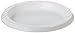 Genuine Joe Round White Plastic Plates, 6
