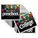 Back to School Signs, 16 Grades Chalkboard First Day of School & Last Day Photo Prop Signs (Primary Pennant Flag for Boys or Girls)