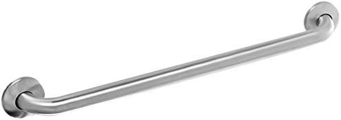 Stainless Steel Safety Grab Bar, 24-Inch by 1-1/4-Inch, Concealed Screw