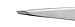 Got Glamour Micro Slant Hair & Eyebrow Tweezer, Stainless Steel, Made in USA