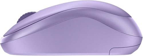 Logitech Silent Wireless Mouse, 2.4 GHz with USB Receiver, 1000 DPI Optical Tracking, 18-Month Battery, Ambidextrous, Compatible with PC, Mac, Laptop, Lavender (Renewed)