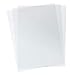 TruBind Binding Covers for Reports and Presentations - Crystal Clear PVC - 10 Mil Thick - Letter Size - 8 1/2 inch x 11 inch - Square Corners - No Tissue Interleaving - 100/Bx (CVR-10ASN)