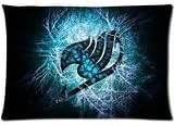 Butuku Pop Anime FAIRY TAIL Custom Zippered Pillow Cases 20"x30" inch (one side print) at diyevery store