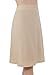 Vassarette Women's Adjustable Waist Half Slip 11073, Vass Latte-24 inch, Large