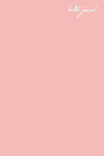 Bullet Journal: Dot Grid Journal Notebook Dusty Pink (Minimalist) Paperback – 24 Jul 2018
