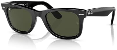Amazon.com: Ray-Ban Original Wayfarer Sunglasses Black/Green