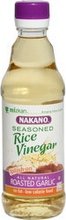 Nakano Seasoned Rice Vinegar W/Garlic 12 Oz (Pack of 6)