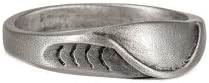 Strickly Boarding Mens Lead-Free Pewter Right Barrel Ring