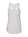Next Level Apparel Women's The Ideal Quality Tear-Away Tank Top, White, Small