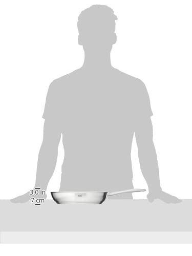 Fissler Catania/Edelstahl-Bratpfanne (28 cm) – robuste, unbeschichtete Pfanne aus hochwertigem 18/10 Edelstahl, thermic-Boden, hitzebeständig bis 230 °C, induktionsgeeignet 5