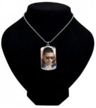 Set of 3 Blank Sublimation Metal Dog Tags Necklace with Chain