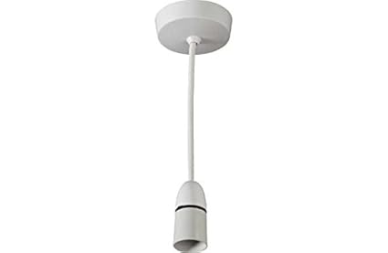 Ceiling Rose With Bc Light Bulb Fitting Amazon Co Uk Kitchen Home