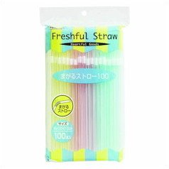 トルネ ストロー まがるストロー 100本入 P2047 サイズ:約直径0.6*長さ21.0cm商品画像