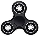Hand Spinner , Fidget Spinner by King Fidget Helps Focusing Fidget Toys [3D Figit] Premium Quality EDC Focus Toy for Kids &amp; Adults - Best Stress Reducer Relieves ADHD Anxiety and Ceramic Cube Bearing