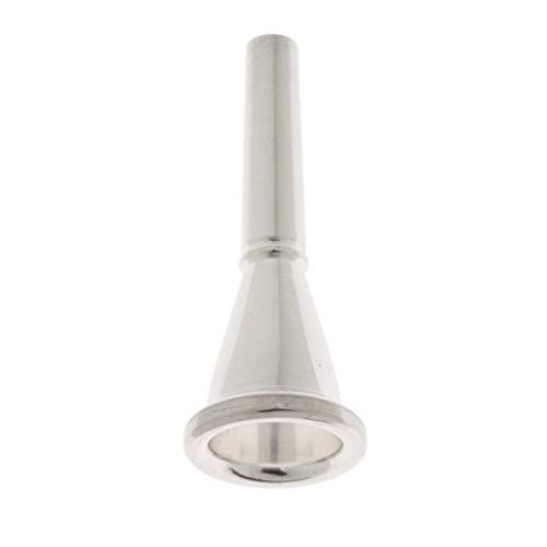 Professional Metal Trombone French Horn Mouthpiece, Brass Instrument Replacement Parts - Thumbnail 5