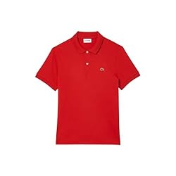 Lacoste Mens Short Sleeve Pima Jersey Interlock