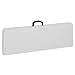 Best Choice Products 6 foot Portable Folding Bench, Sturdy Lightweight Plastic Multipurpose Bench Seat for Indoor Outdoor Use - White