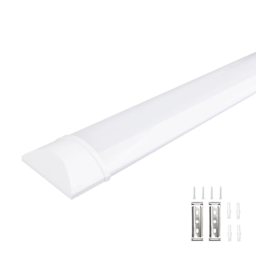 Glowster Luz LED lineal 1,2m 40W: alta eficiencia energética, larga vida útil, ideal para iluminación de oficinas, comercios y espacios industriales.