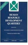 Winter 2008, Human Resource Development Quarterly Staff, 0470446358