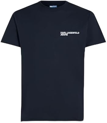 Uomo Slim Short Sleeve T-Shirt Black Iris L