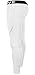New Men Sports Apparel Skin Tights Compression Base Under Layer Long Pants (L, NP502 WHITE)