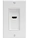 GE 40659 HDMI Wall Plate - White