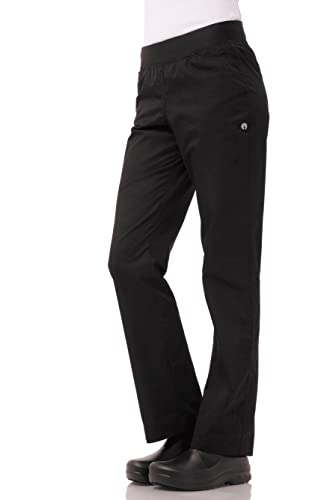 Chef Works Women's Lightweight Slim Chef Pants
