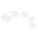 MagiDeal Pack of 5 Types Silicone Moulds Charm Pendant DIY Molds Jewelry Making Tools with Hanging Hole