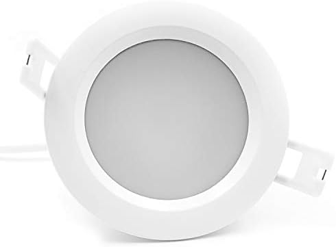 Waterproof LED Downlight IP65 Dimmable LED Ceiling Light,Natural White 4500K,7W,75mm Cutout,LED Recessed Light Fixture