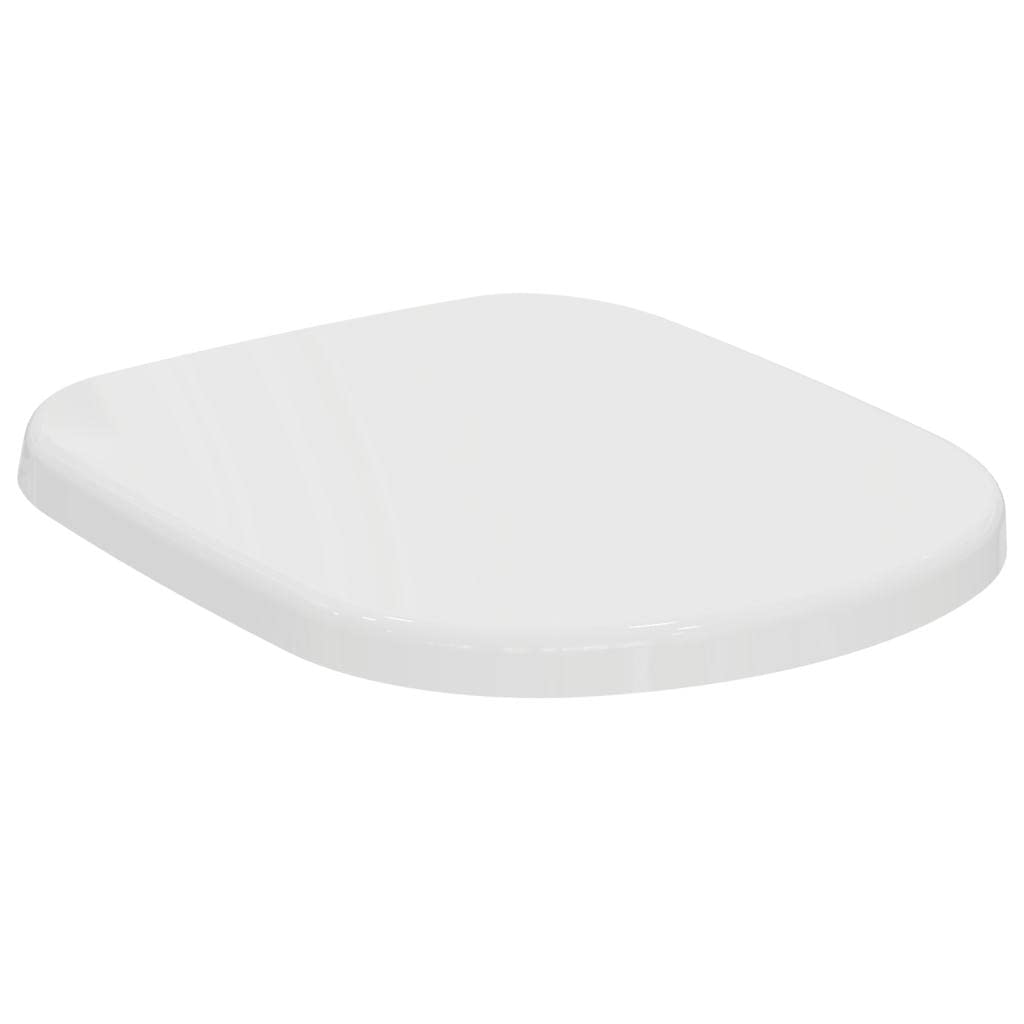 Ideal Standard Tempo/Kheops Toilet Seat and Cover for Short Projection Bowls, T679801, White